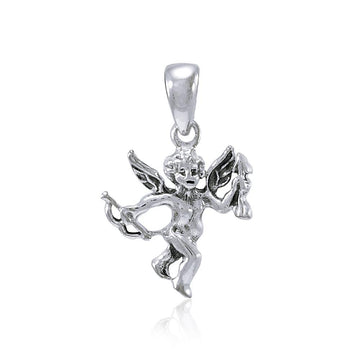Cupid Sterling Silver Pendant TPD4094 - Jewelry